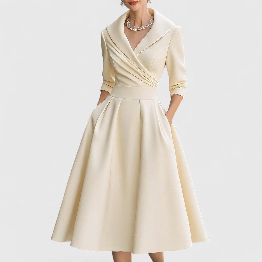 Deniza | Flattering Midi Dress