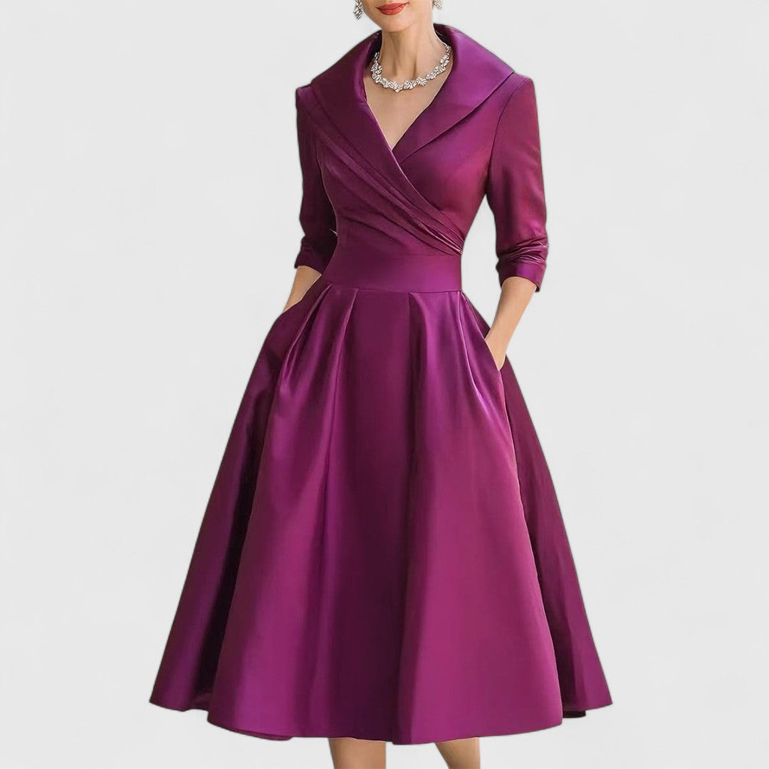 Deniza | Flattering Midi Dress