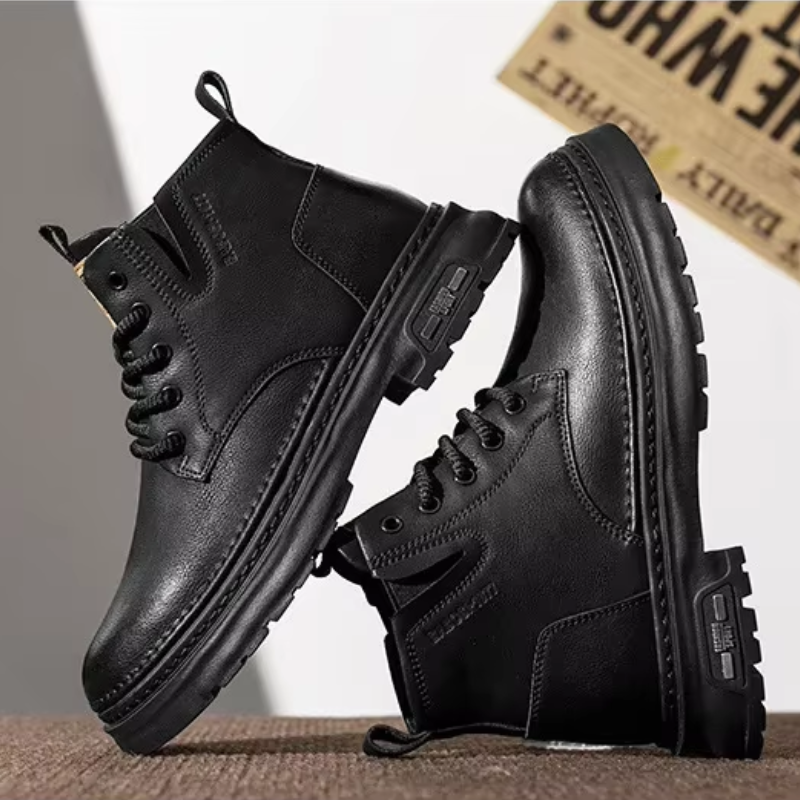 Men's Leather Ankle Boots