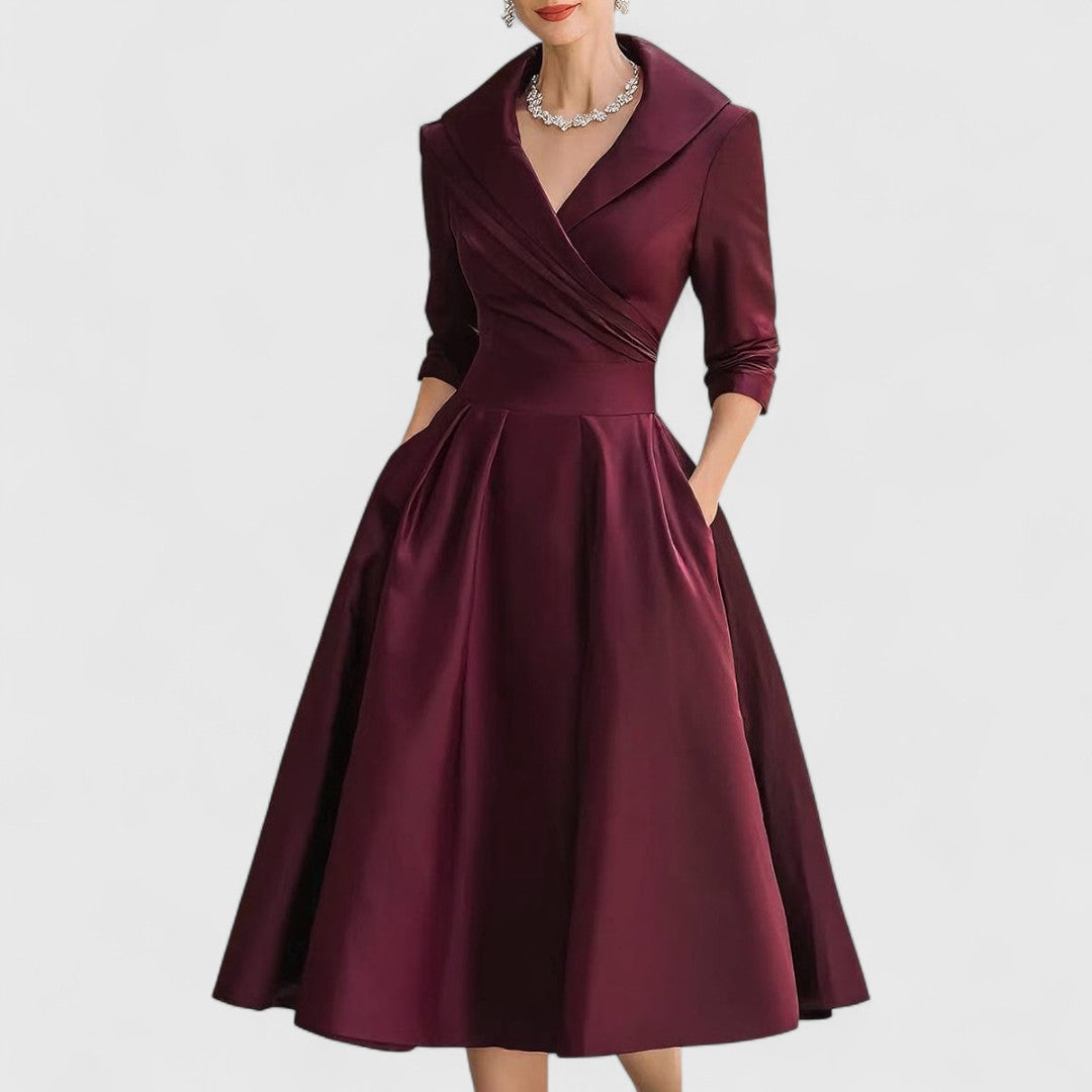Deniza | Flattering Midi Dress
