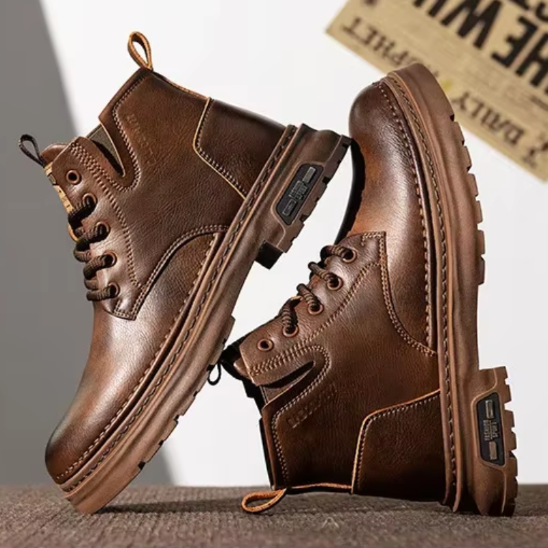Men's Leather Ankle Boots