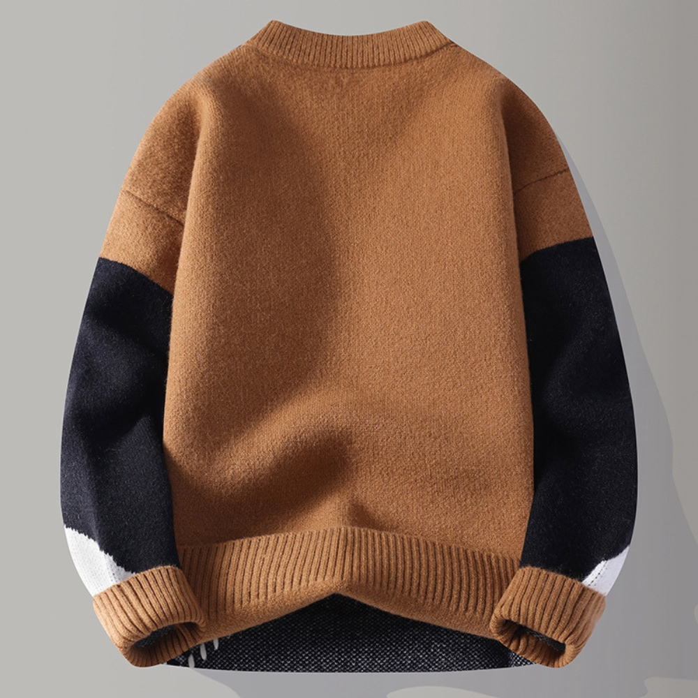 Axis Ribbed Knit Sweater