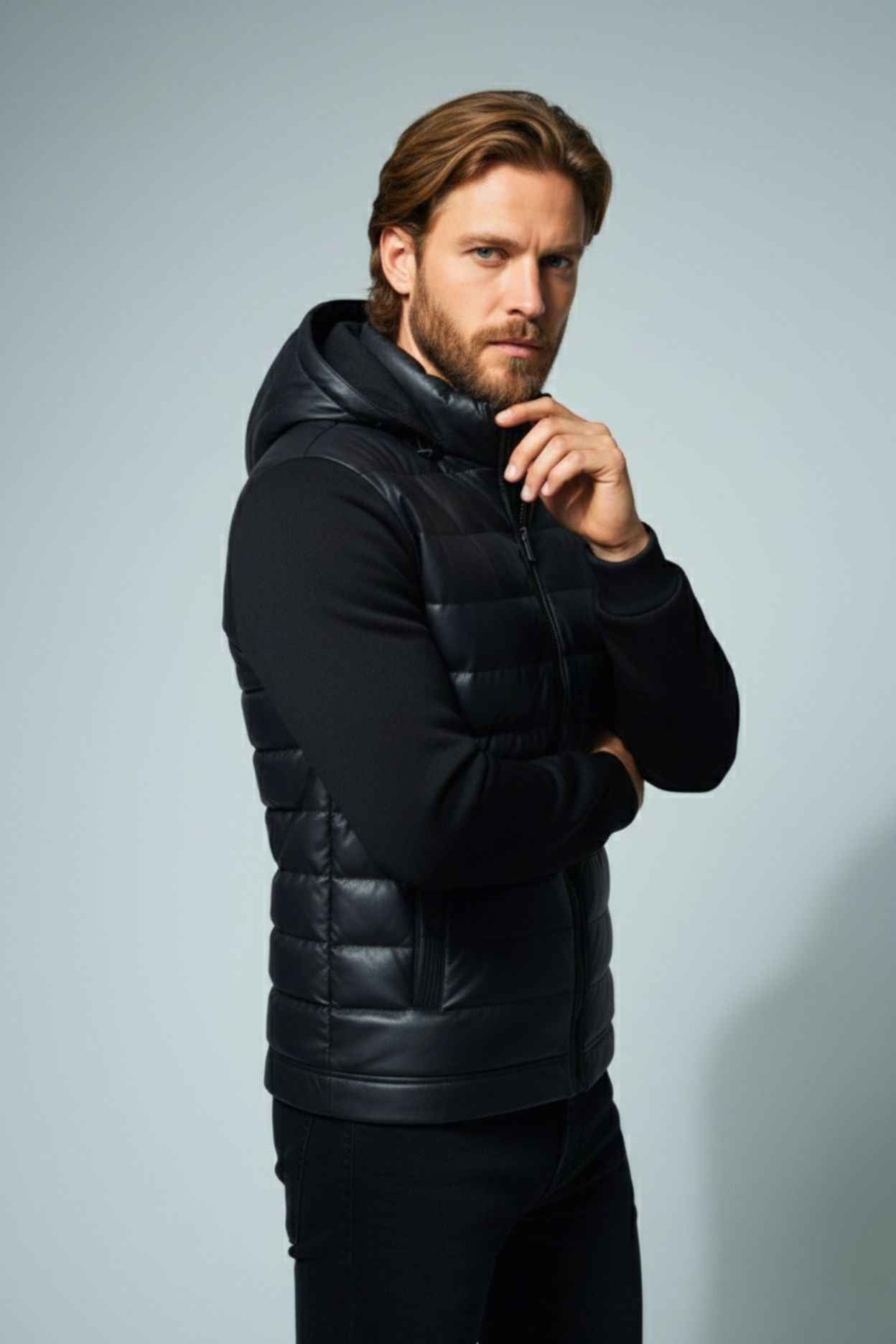 Midnight Fusion Hooded Jacket