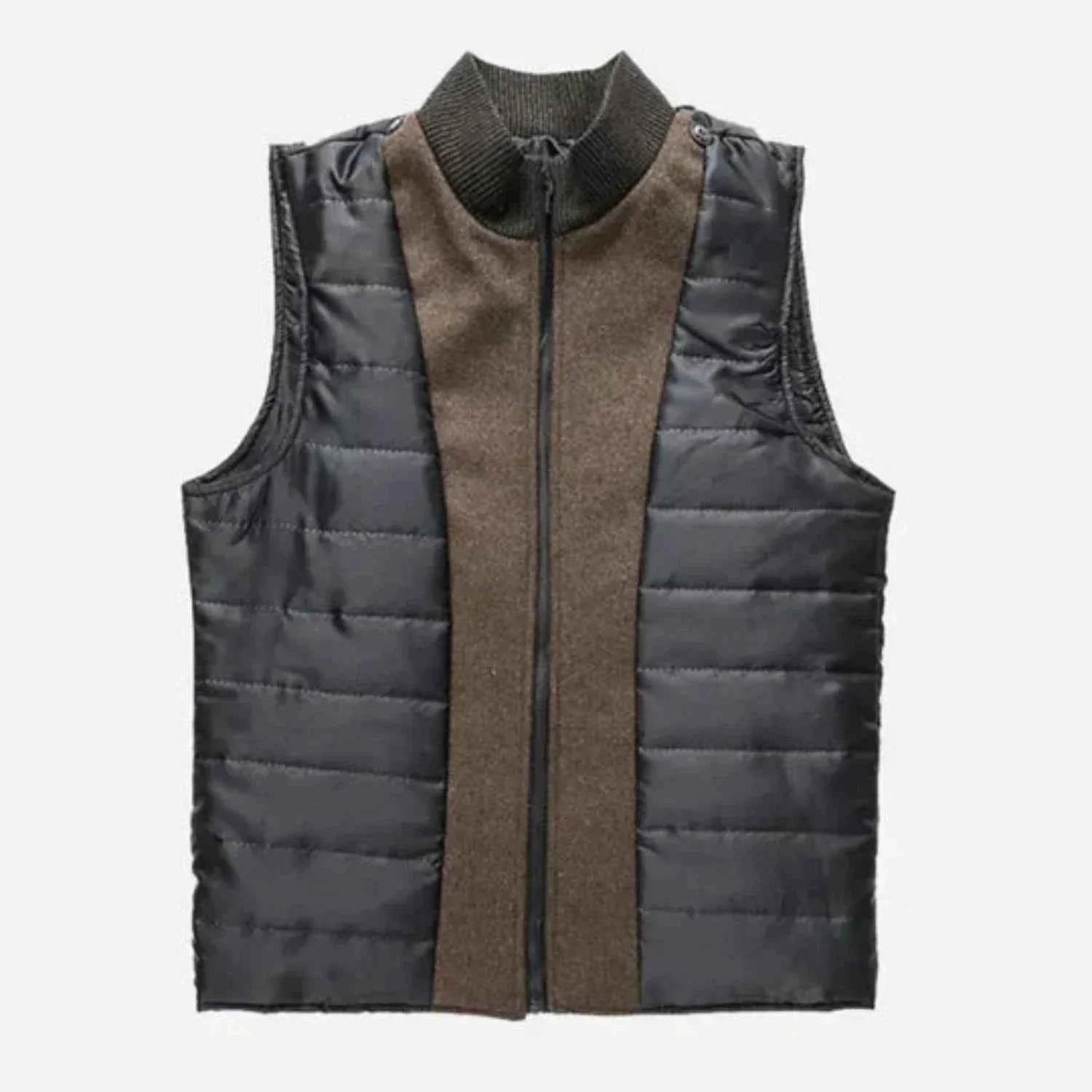 Edward | Men's Mid-Length Stand Collar Overcoat