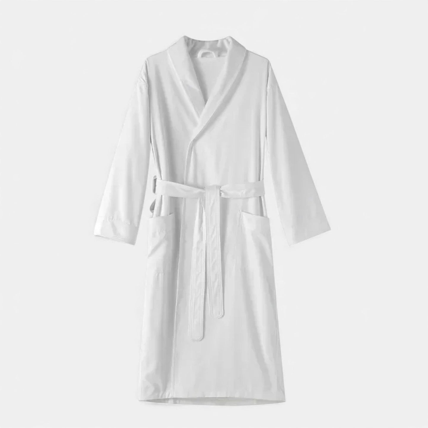 Unisex Double-Layer Cotton Bathrobe - Navenport