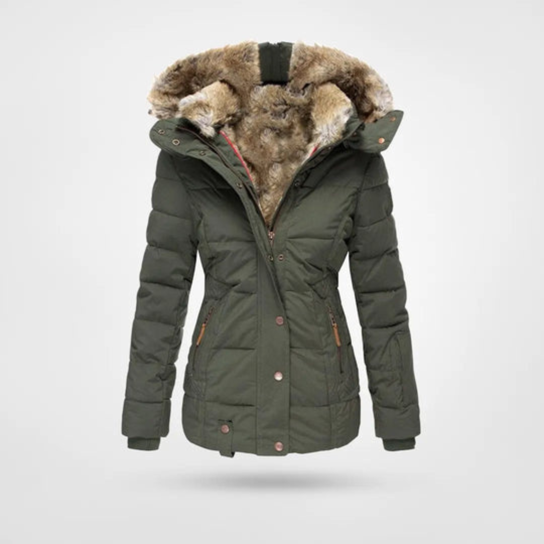 Invy | Women's Cozy Winter Puffer Parka Jacket
