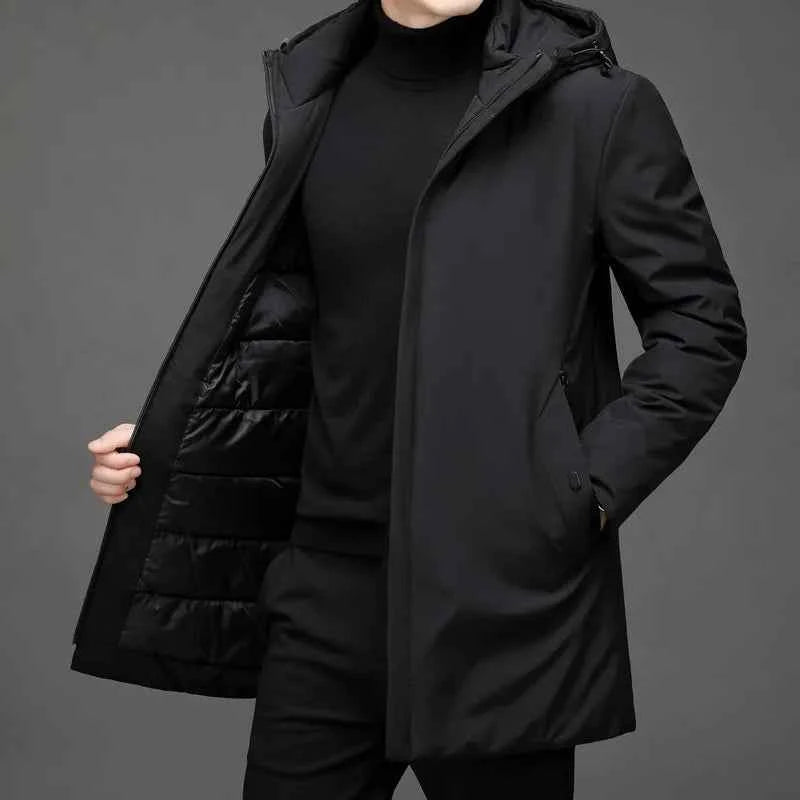 Ashbury™ Luxe Hooded Overcoat