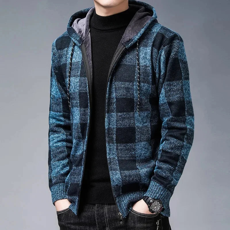 Ernest Plaid Wool Hoodie