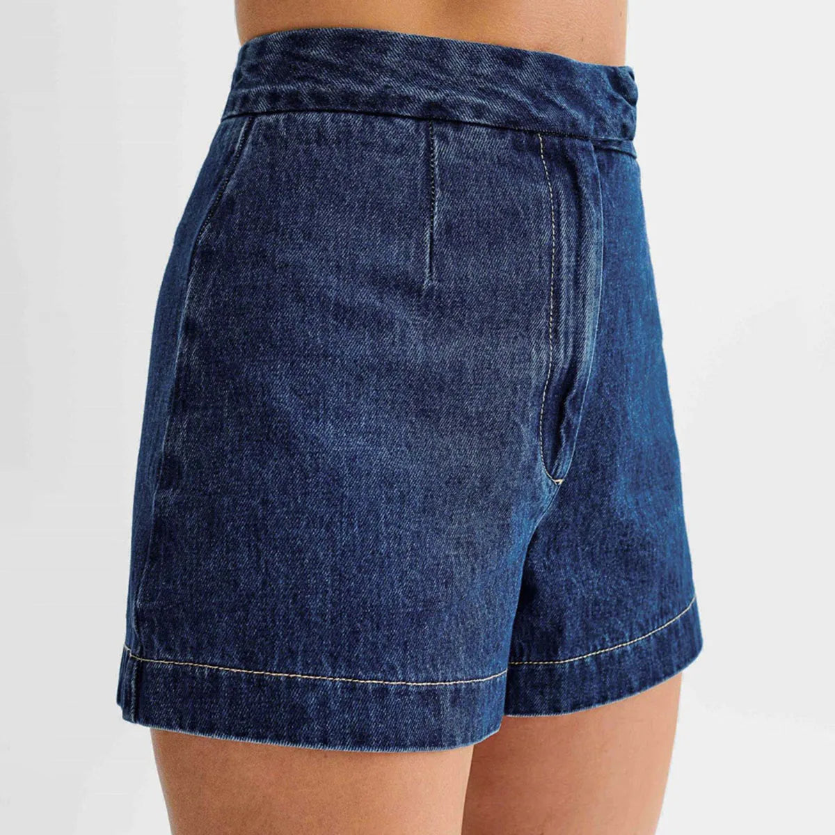 Stylish Two-Piece Denim Set