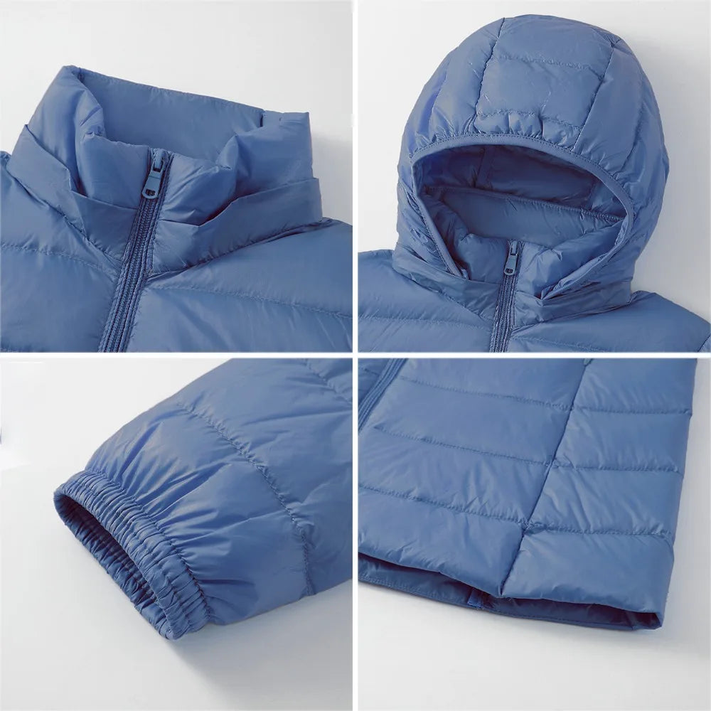 Women's Hooded Winter Down Jacket