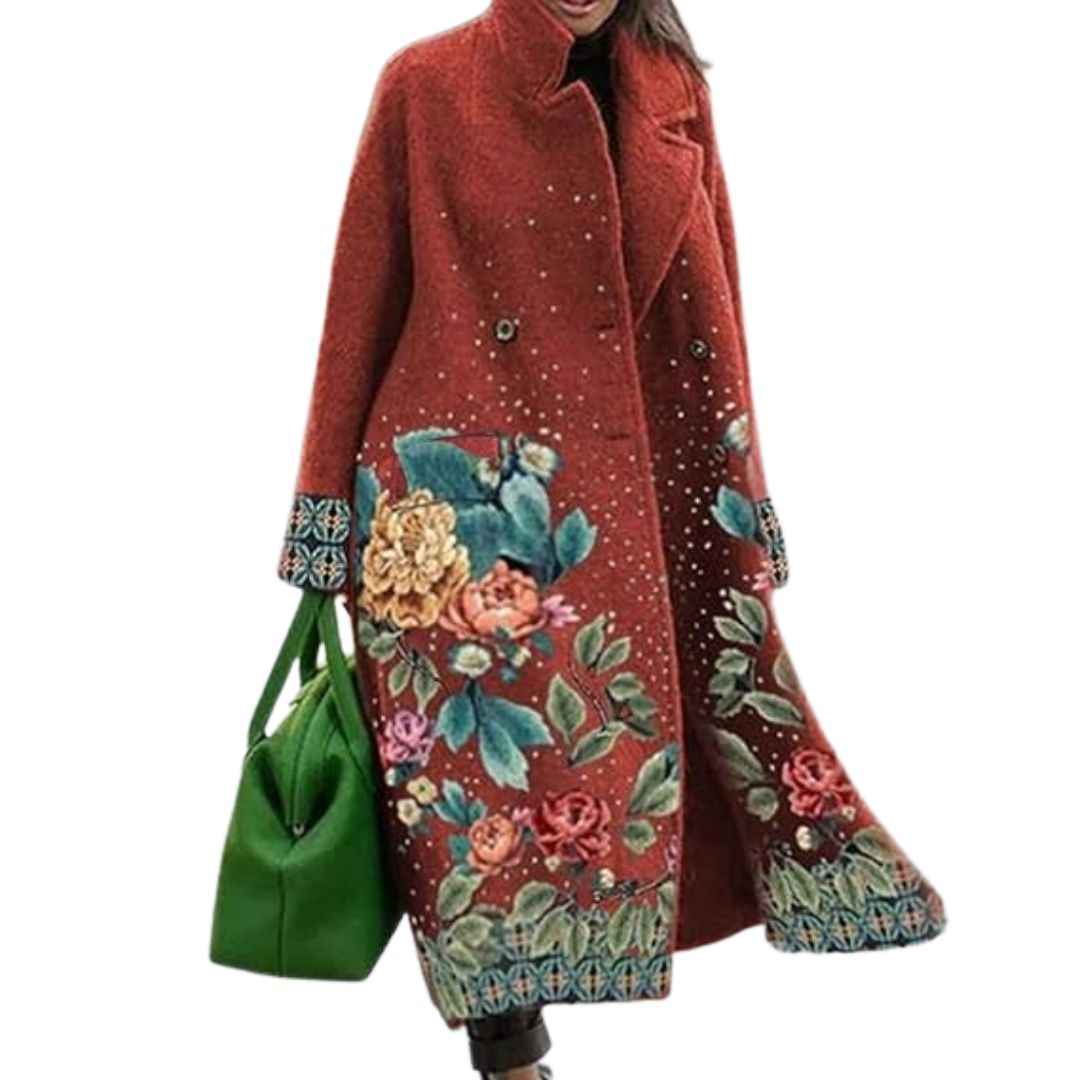 Colorful Oversized Coat for Women