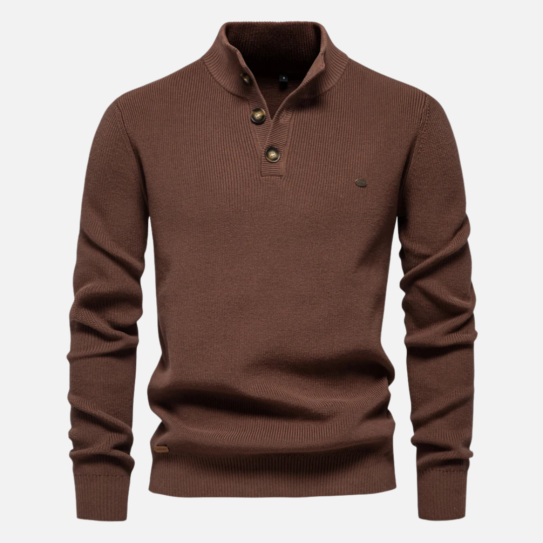 Angus Turtleneck Sweater - Comfortable Knitwear - Stylish Winter Apparel