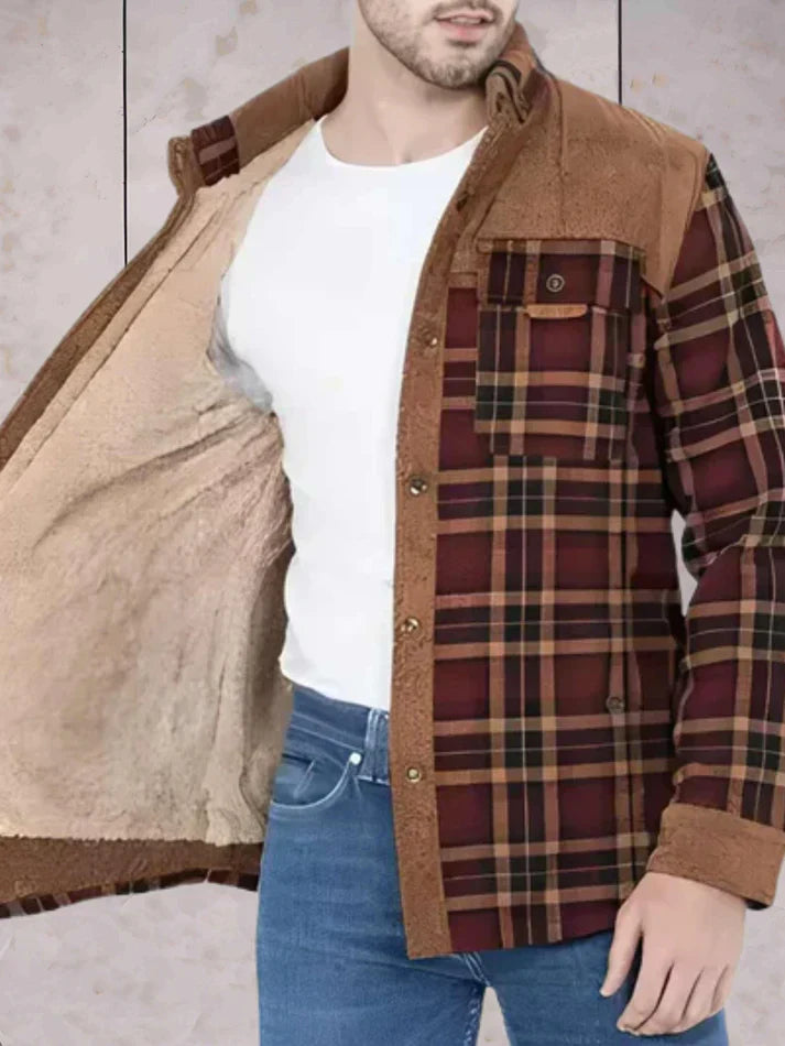 Men's Lined Flannel Jacket