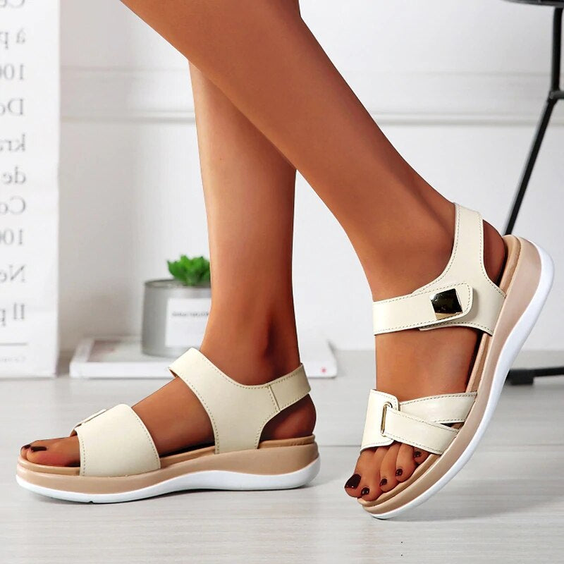 Women's Adjustable Orthopedic Sandals with Ergonomic Footbed for Comfort
