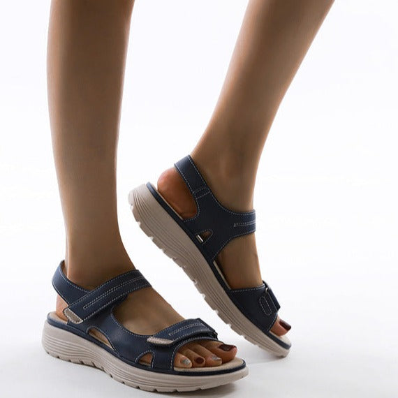 Women's Orthopedic Comfort Sandals - Adjustable Straps for All-Day Support
