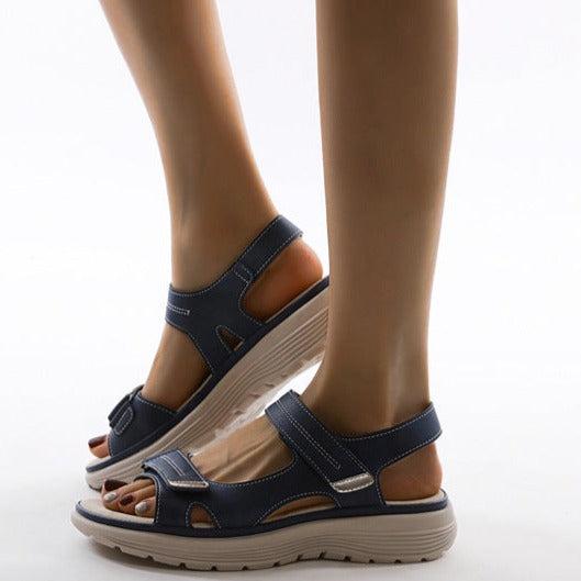 Women's Orthopedic Comfort Sandals - Adjustable Straps for All-Day Support