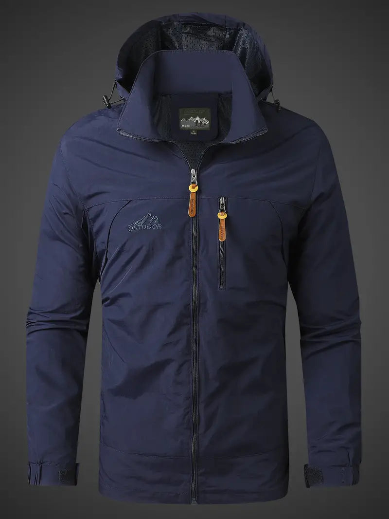 Waterproof and Windproof Men's Outdoor Jacket for All Activities