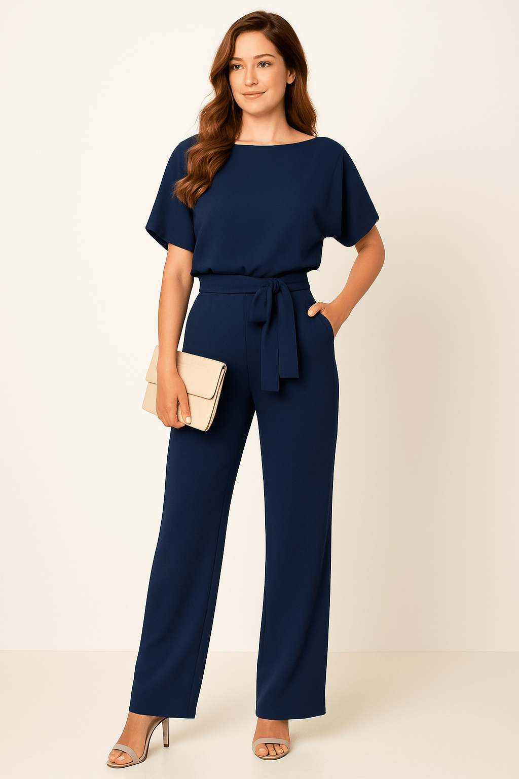 Jules Womens Simple And Chic Jumpsuit