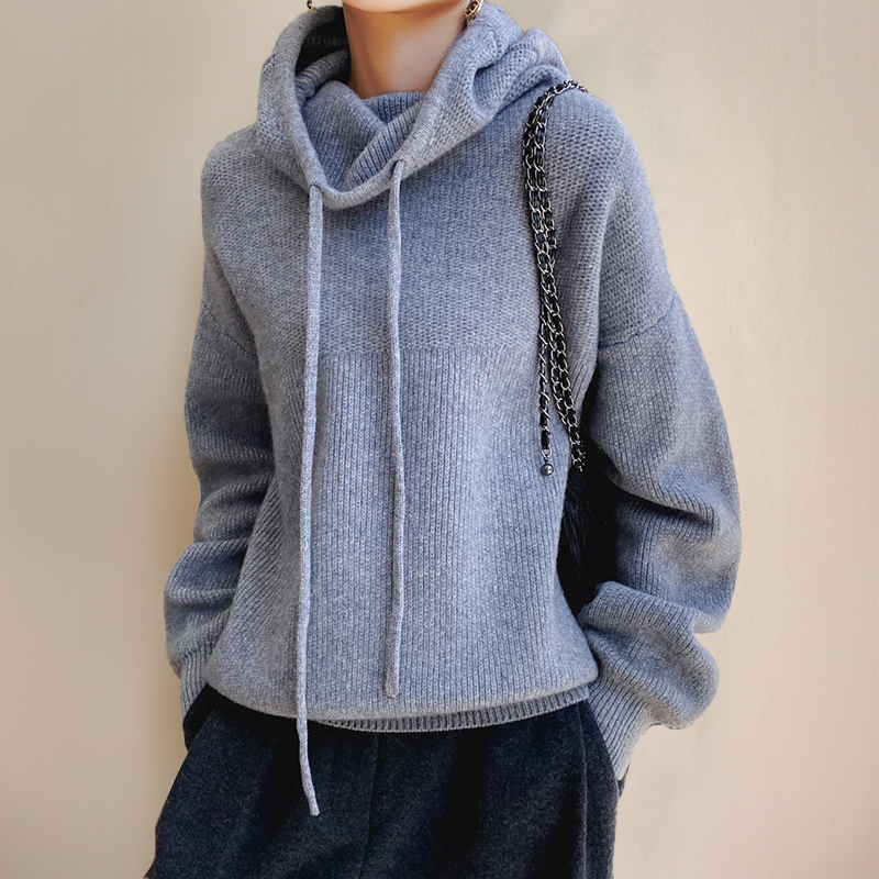 Cloé™ Merino Wool Roll Neck Jumper