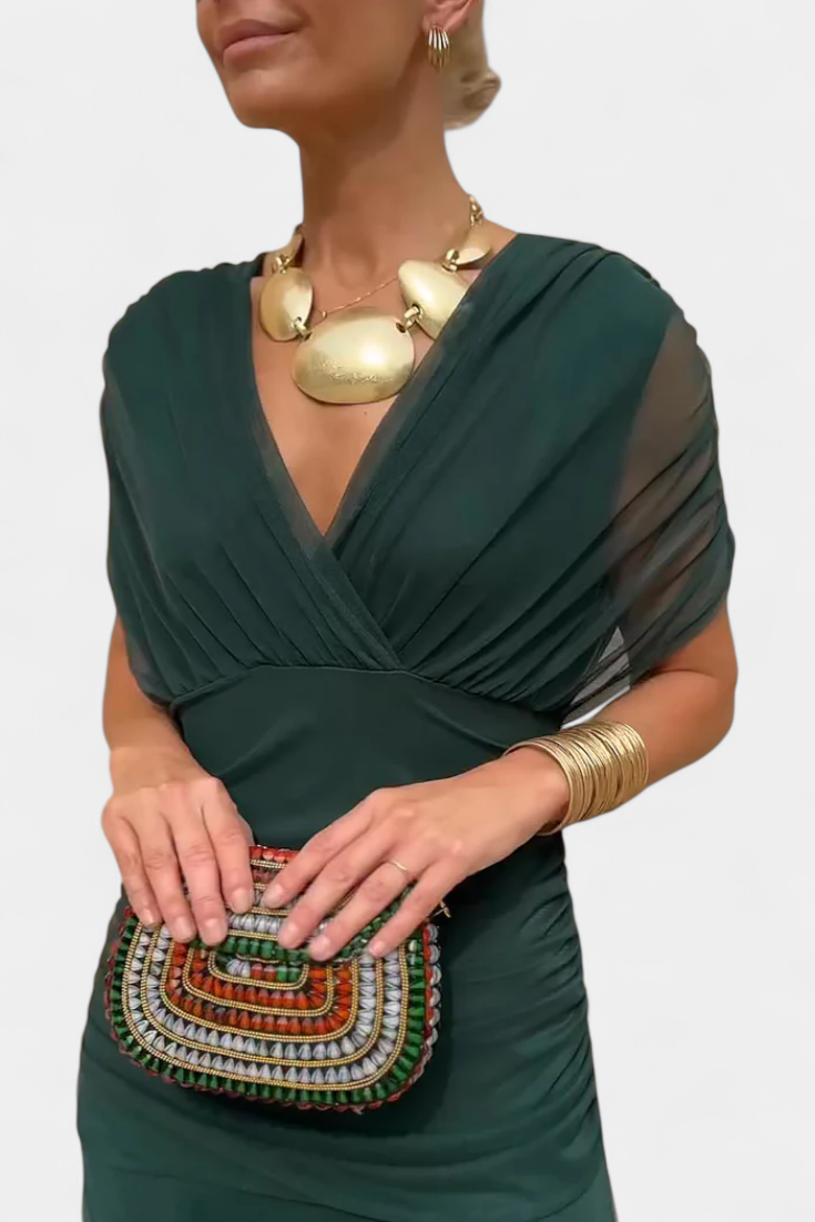 Lalayla | Elegant Dress With V-Neckline