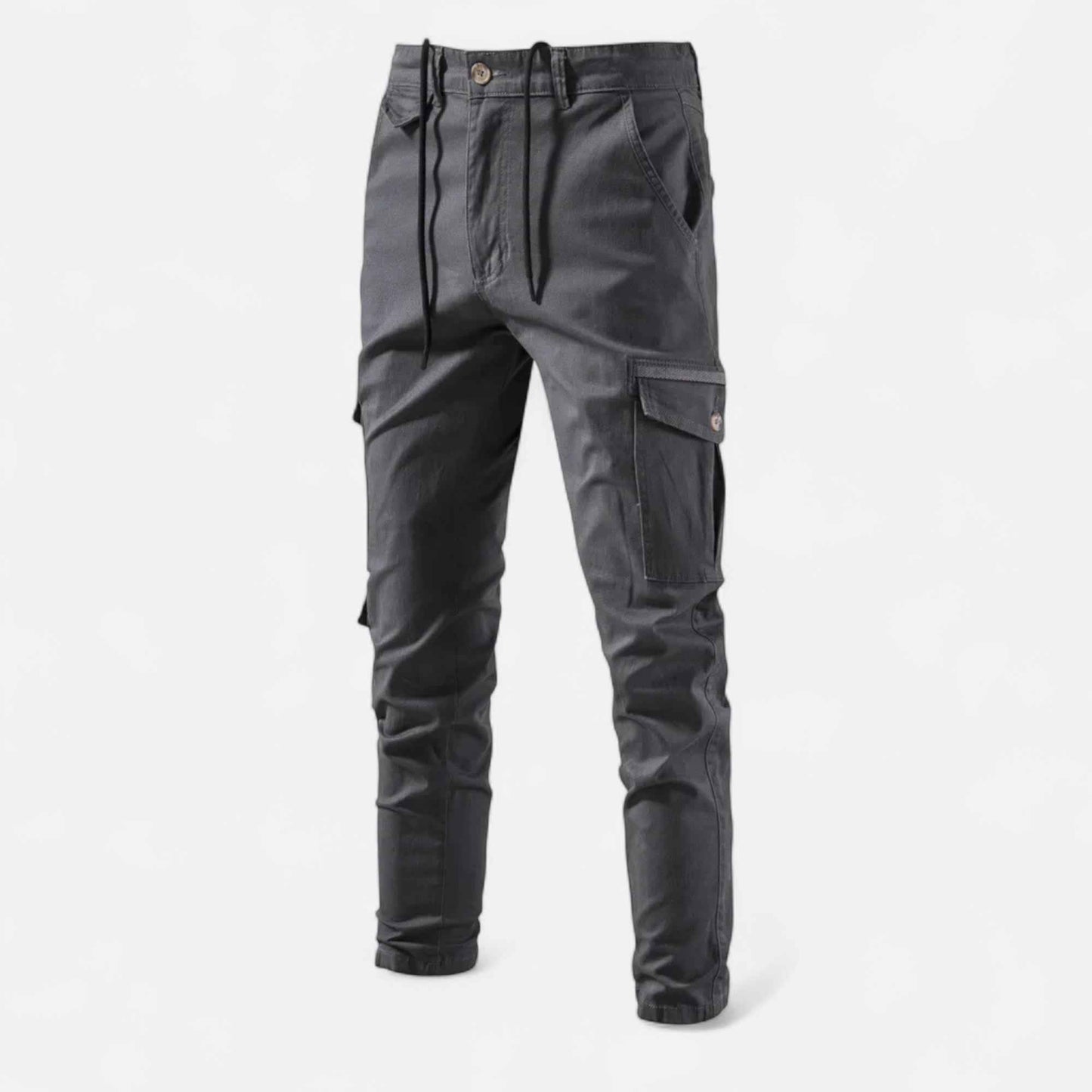 Cotton Utility Cargo Trousers