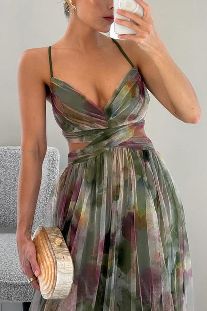 Giselle™ Enchanting Maxi Dress with Floral Print