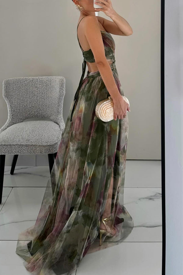 Giselle™ Enchanting Maxi Dress with Floral Print