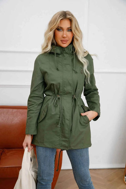 Hooded Parka Jacket for Women