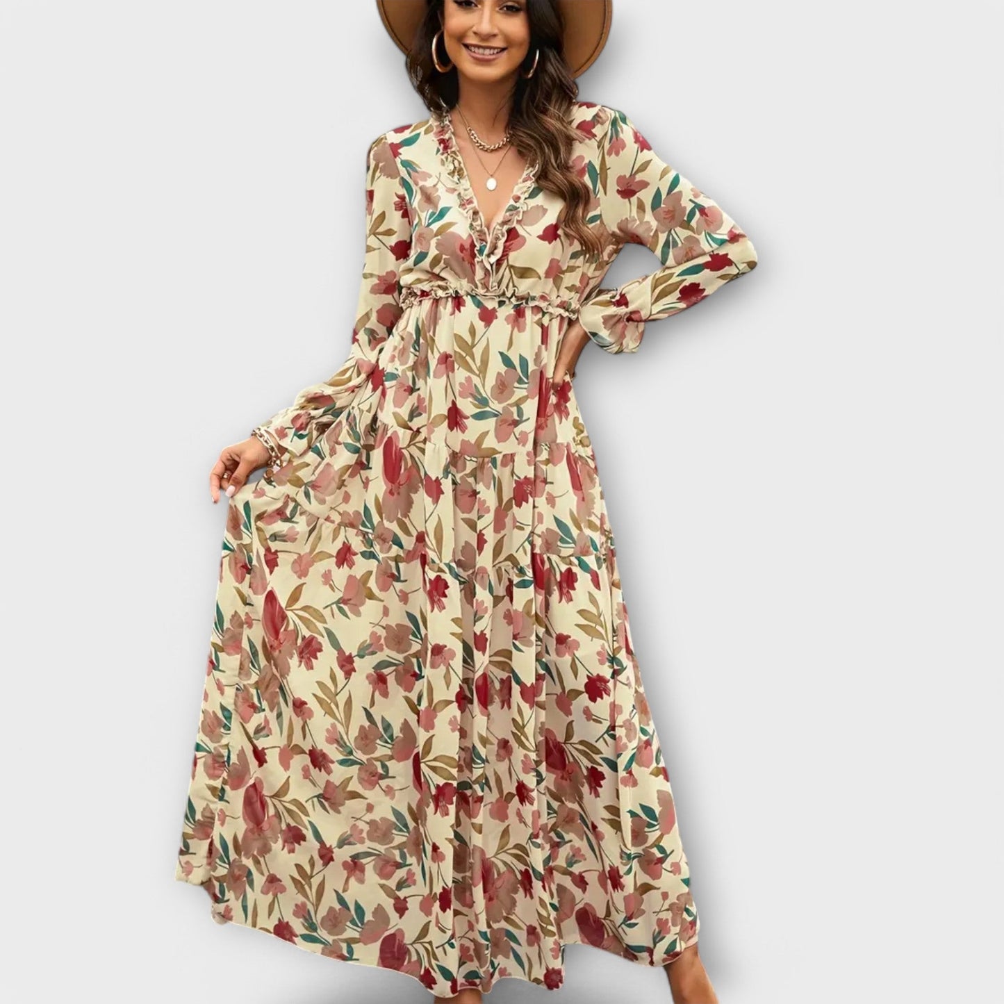 Carrie | Elegant Maxi Dress