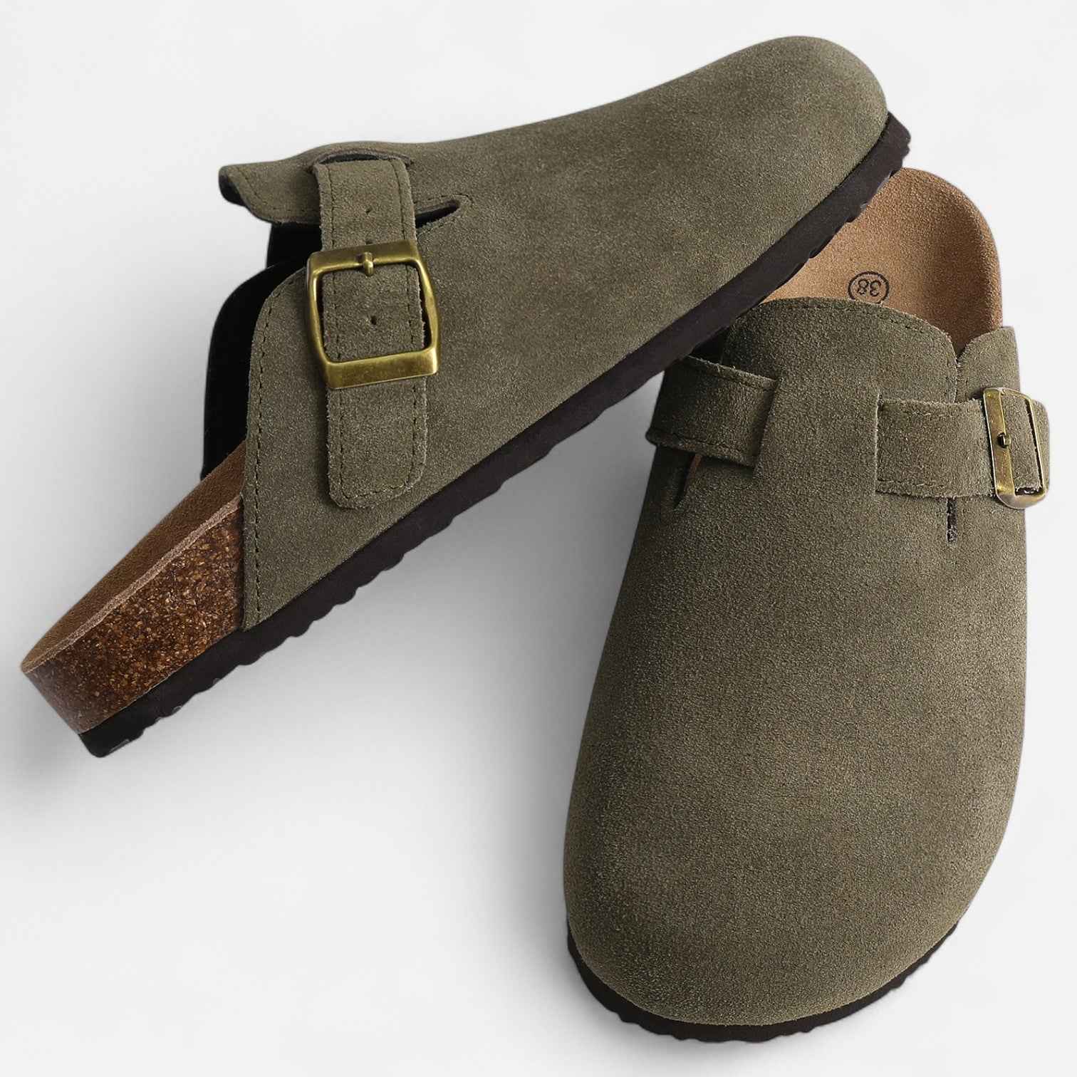 Men's Suede Mules – Stylish Clog-Inspired Comfort