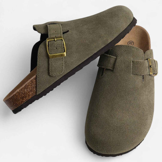 Men's Suede Mules – Stylish Clog-Inspired Comfort