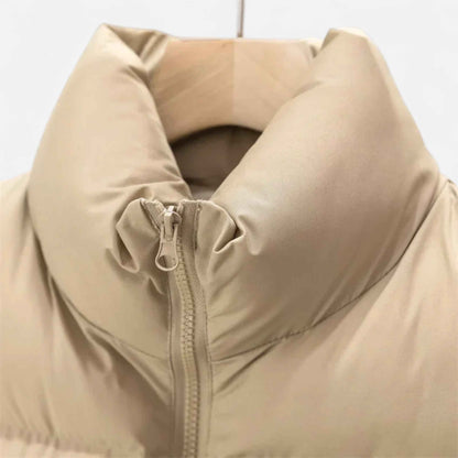 Chic High-Waisted Winter Vest for Women