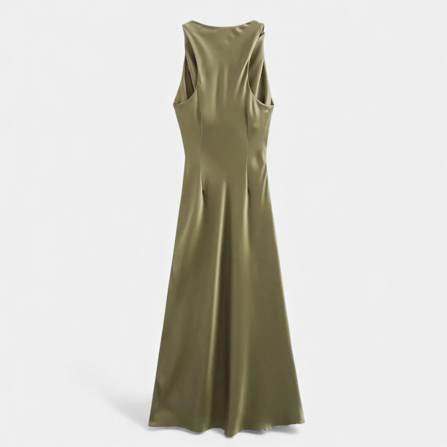 Women’s Satin Slip Midi Dress - Navenport
