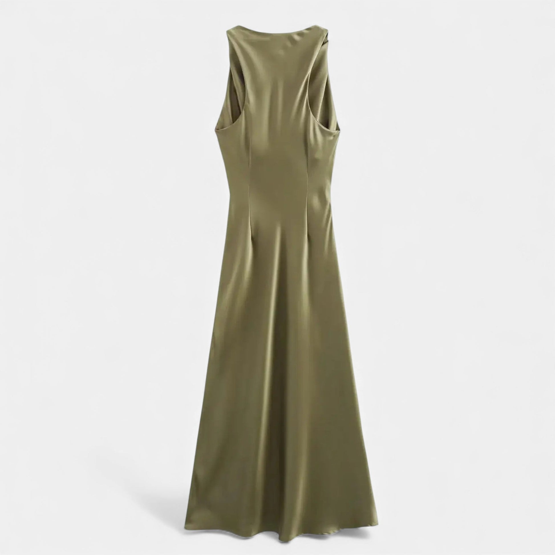 Women’s Satin Slip Midi Dress - Navenport