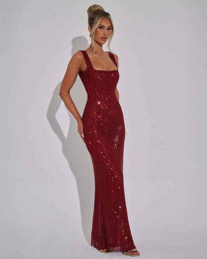 Aveline | Elegantly Embellished Evening Gown