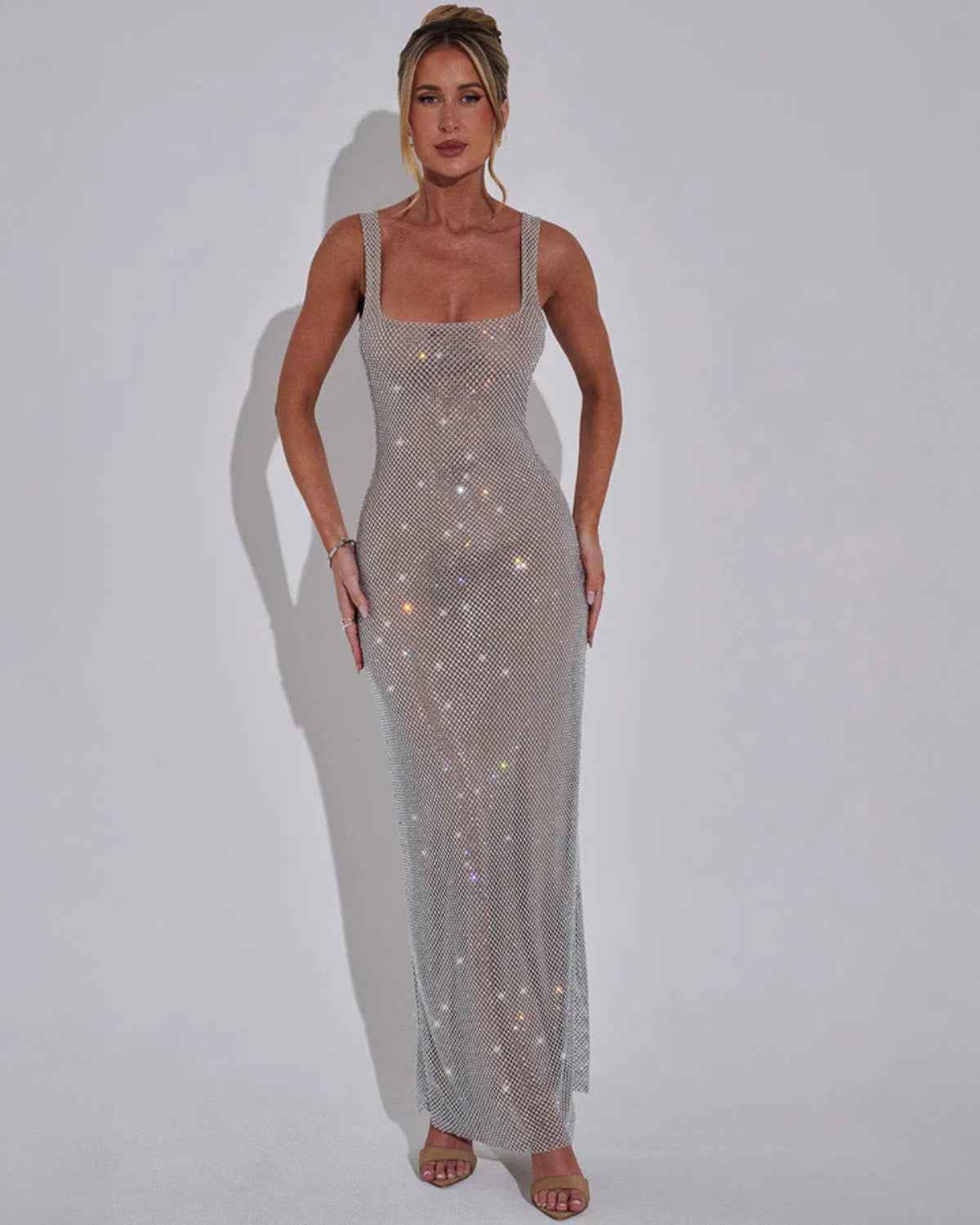 Aveline | Elegantly Embellished Evening Gown