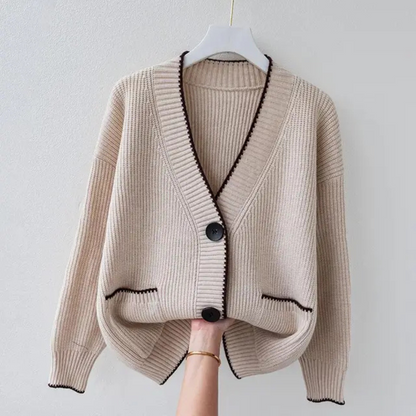 Cozy Knit Wool Cardigan