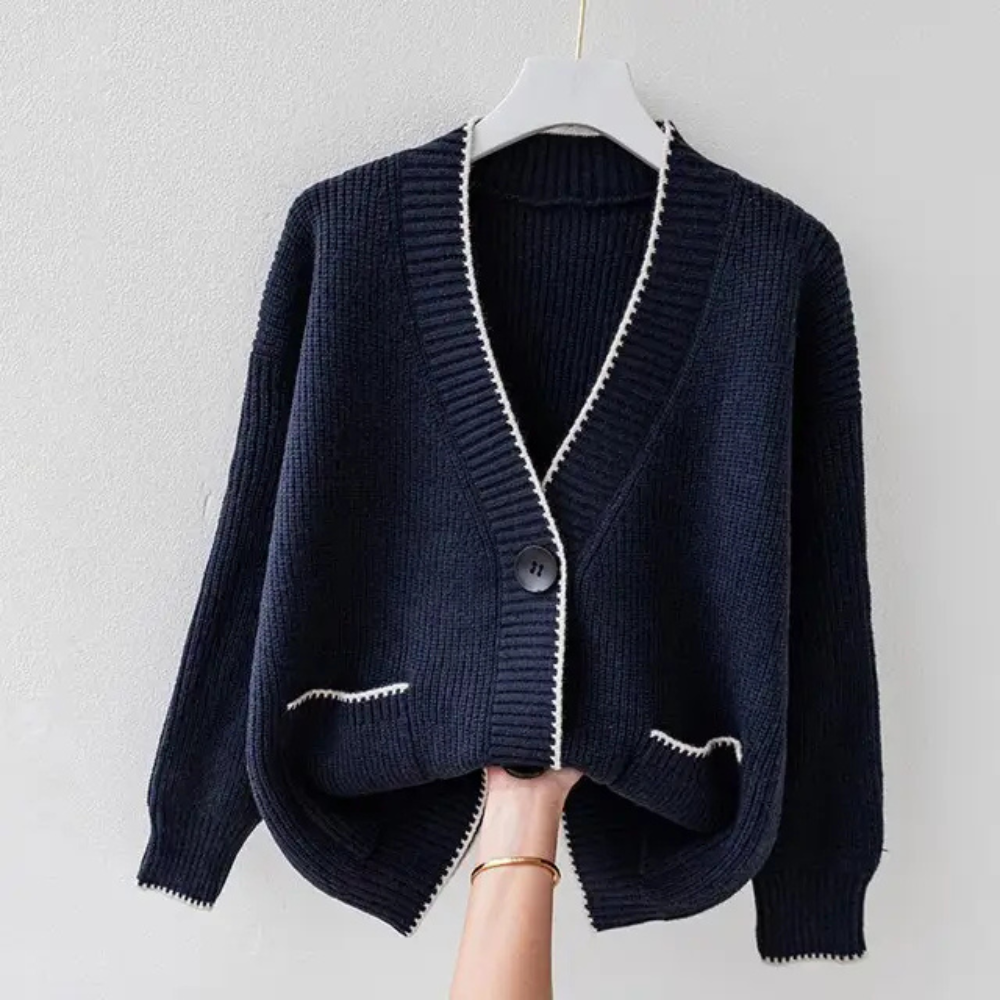 Cozy Knit Wool Cardigan