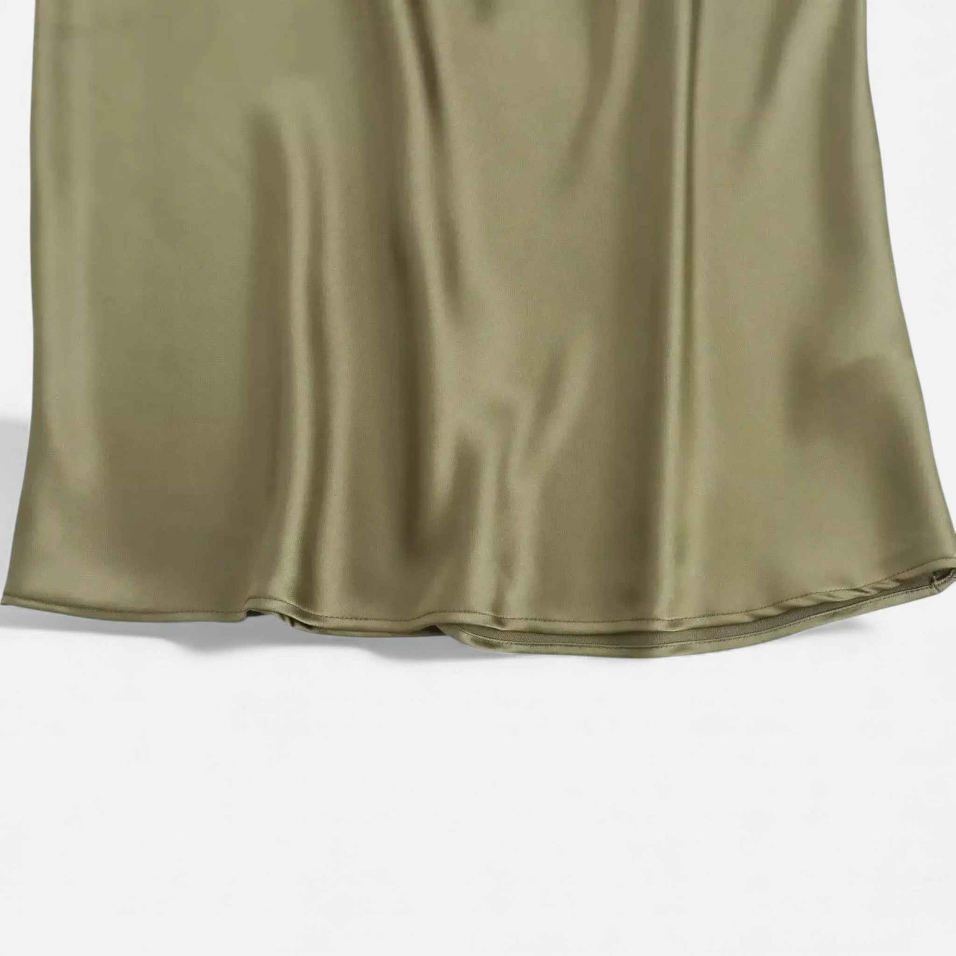Women’s Satin Slip Midi Dress