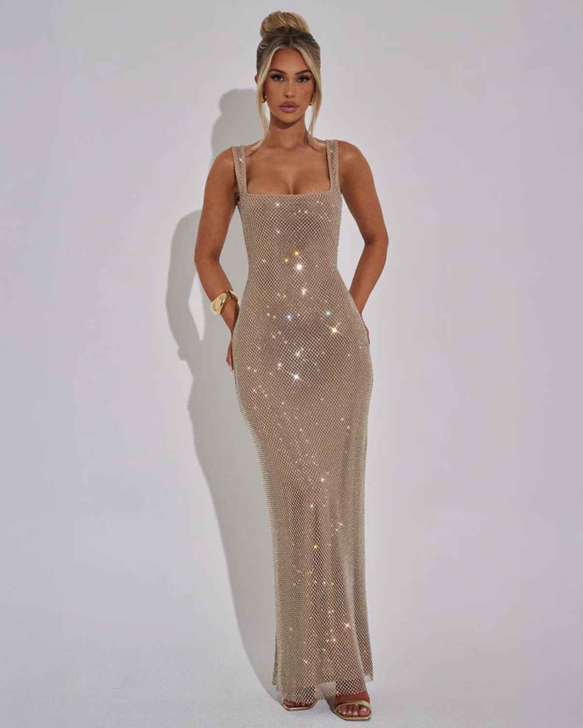 Aveline | Elegantly Embellished Evening Gown