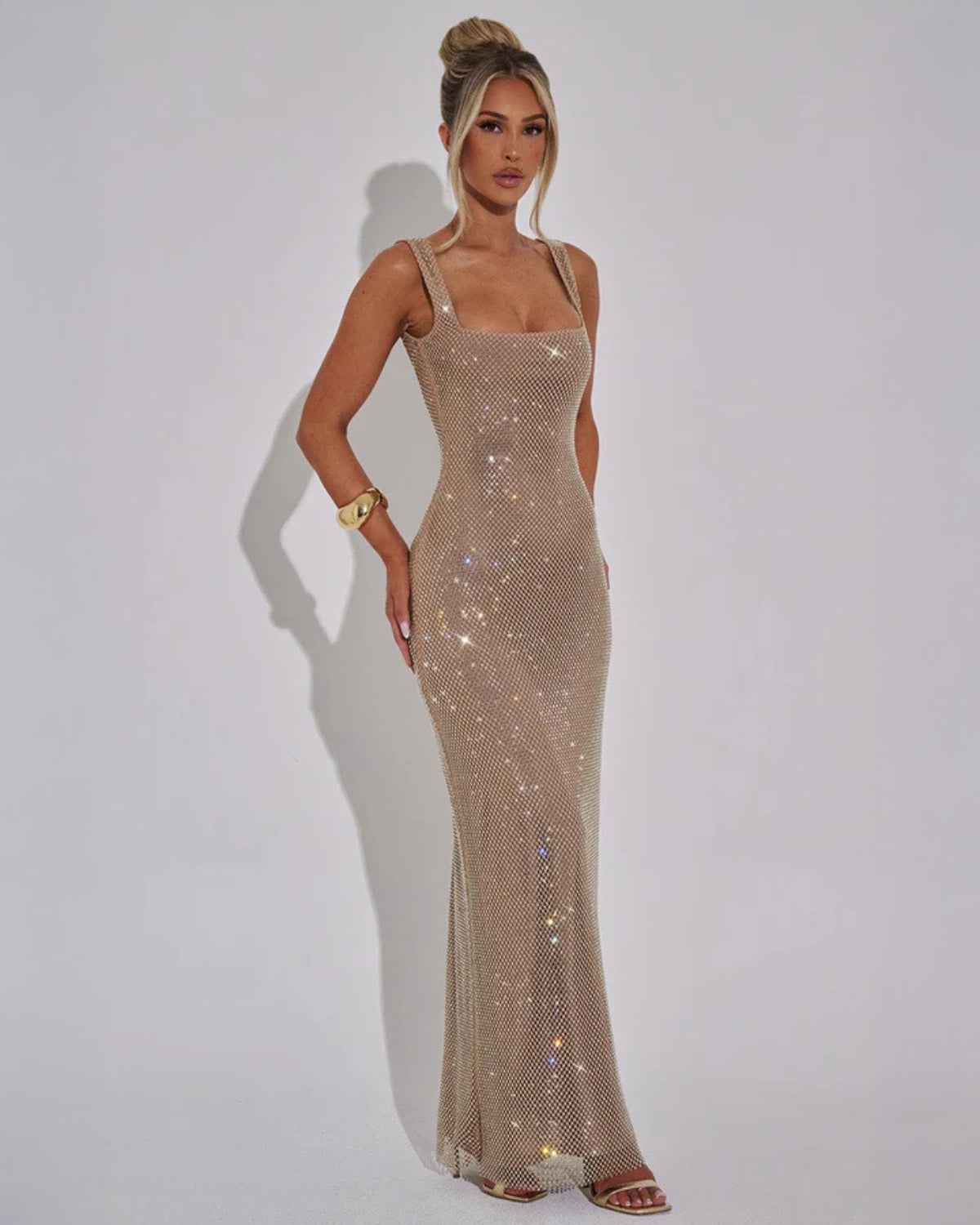 Aveline | Elegantly Embellished Evening Gown