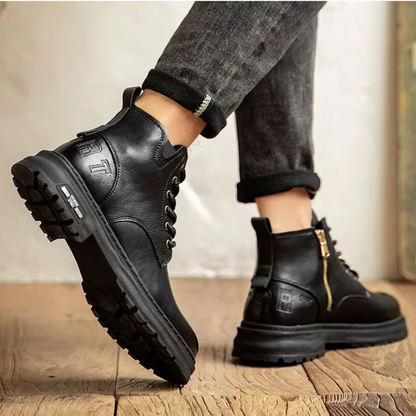 Men's Leather Ankle Boots