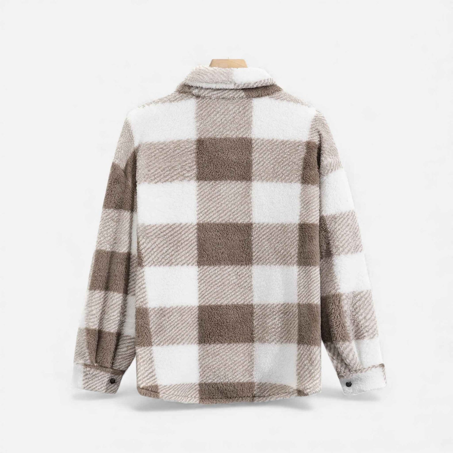 Men's Plush Velvet Rabbit Fur Jacket