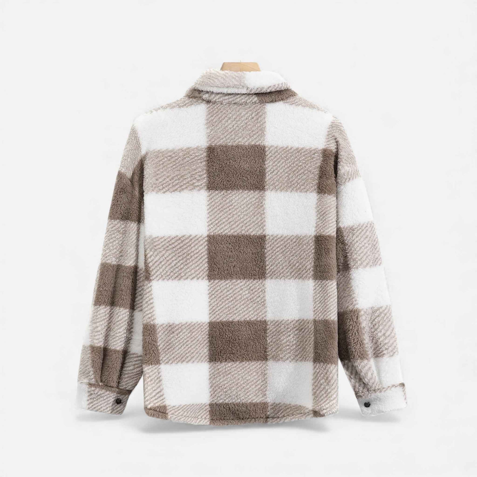 Men's Plush Velvet Rabbit Fur Jacket