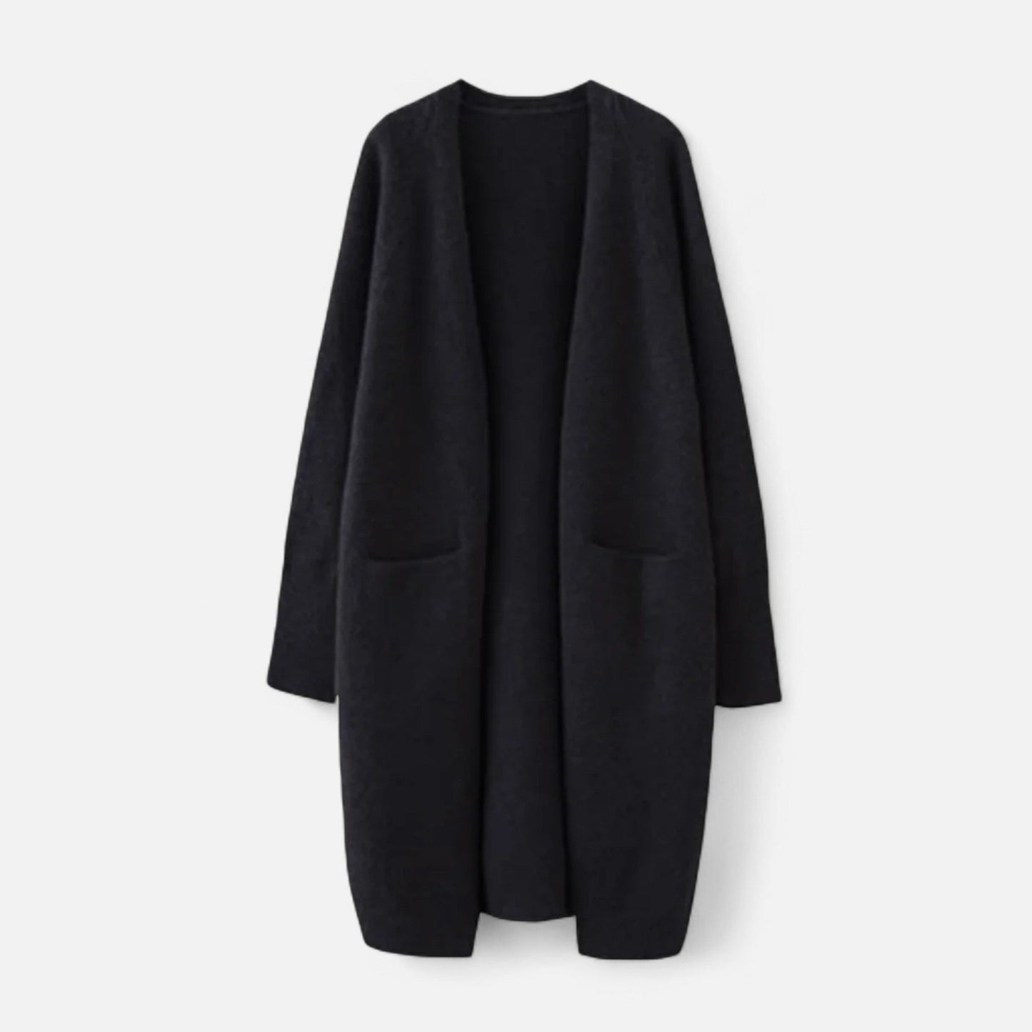 Women’s Thick Knit Cardigan – V-Neck Winter Warmth - Navenport