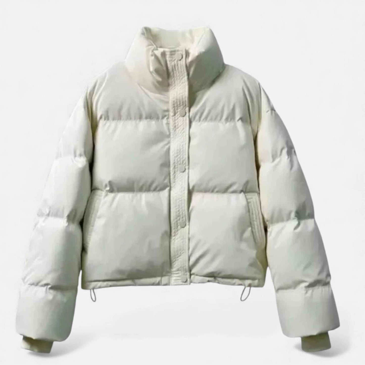 Women's Short Quilted Puffer Jacket