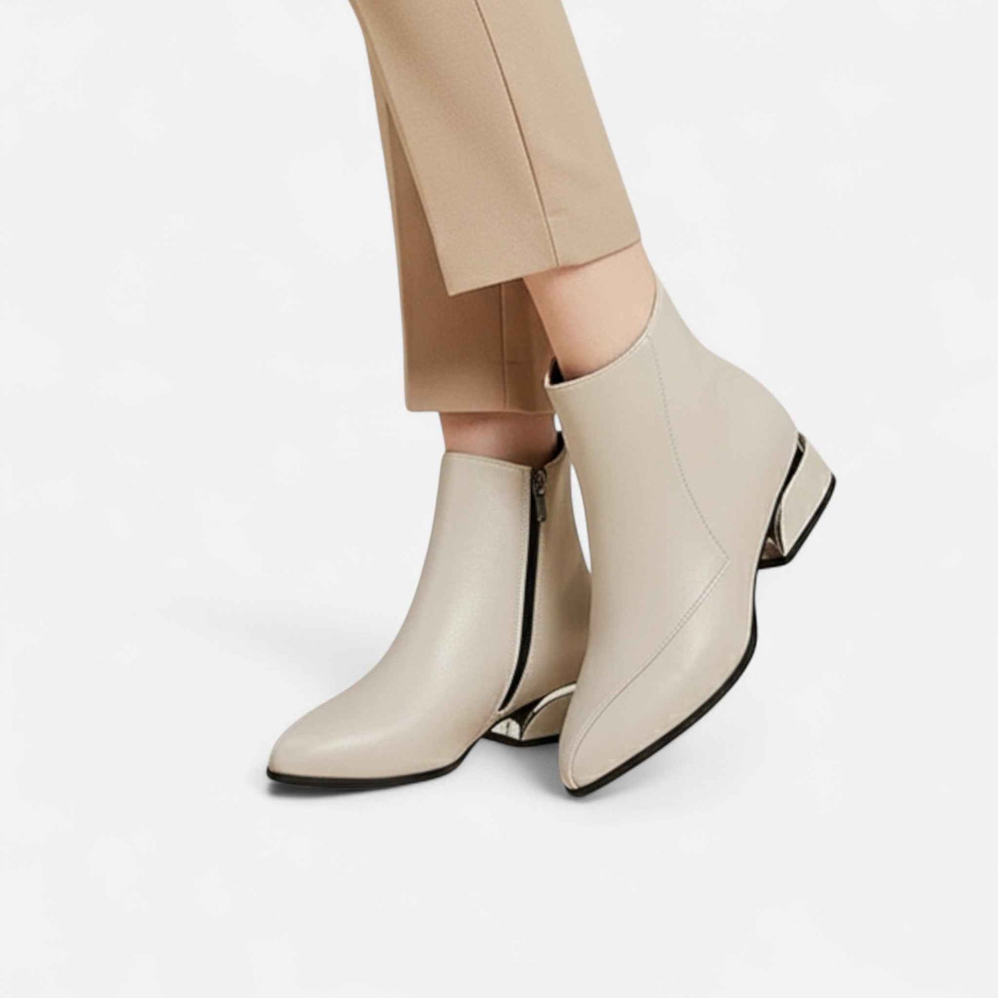 Elegant Pointed-Toe Ankle Boots for Women – Everyday Chic Redefined