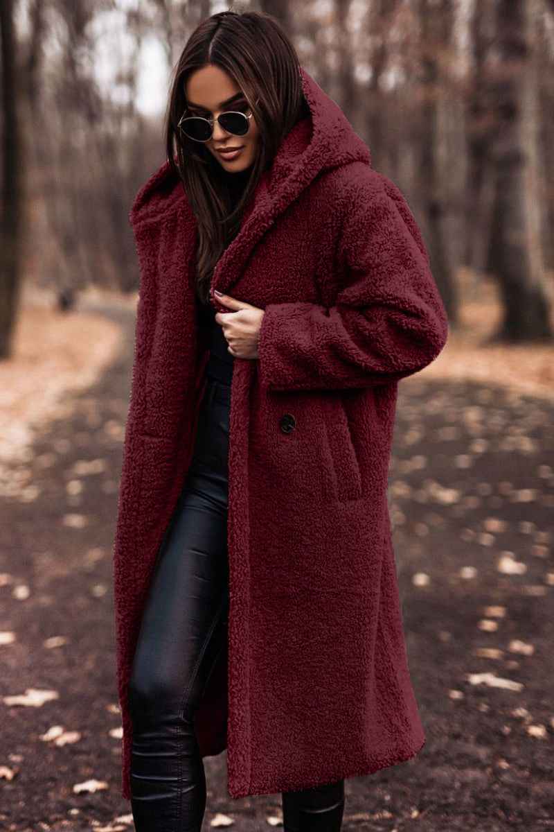 Isabel Winter Wool Coat with Hood