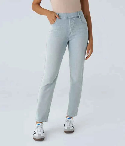 High-Waisted Stretch Jeans for Women