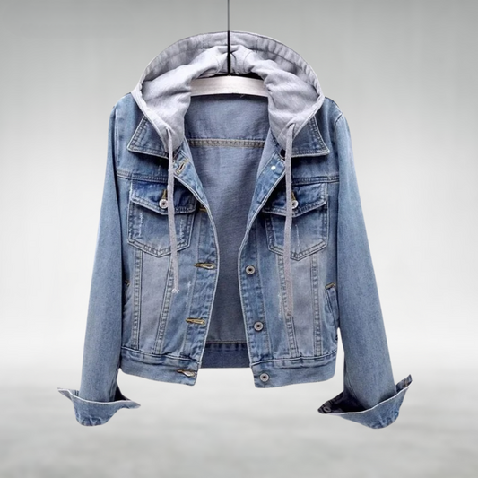 CARA DENIM HOODIE JACKET